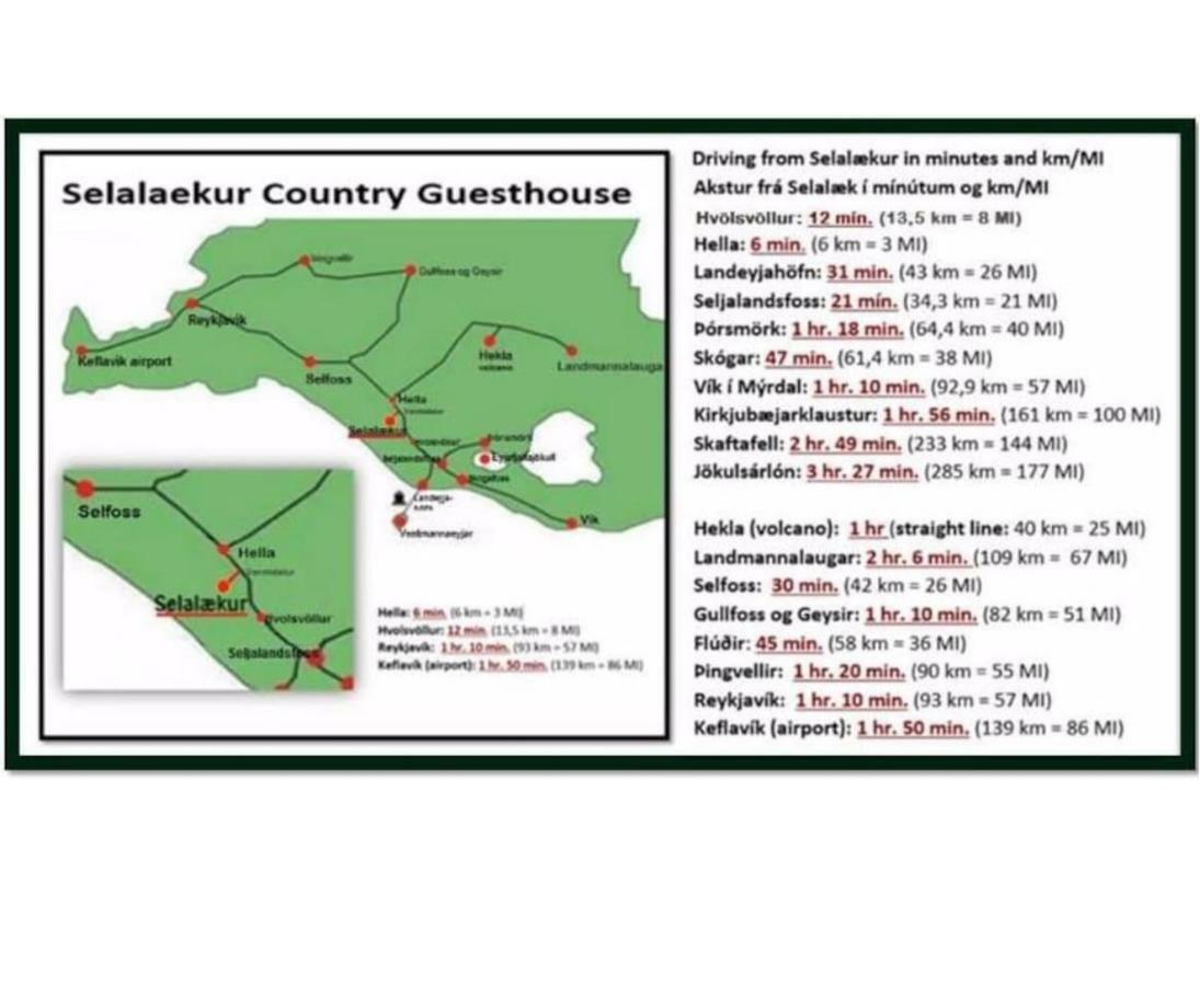 Selalaekur Country Guesthouse Hella Dış mekan fotoğraf
